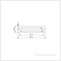 Connettore D-sub-Sub da 25 pin DB